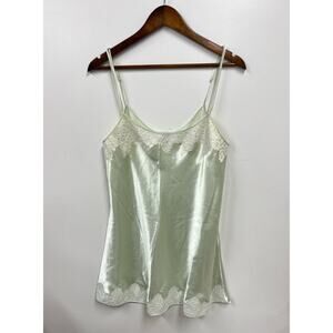 Nine & Company Light Green Lace Slip Nightgown